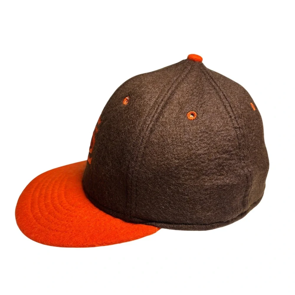 Roman Pro St Louis Cardinals Vintage 100% Wool Fitted Hat Brown Orange USA‎ Made